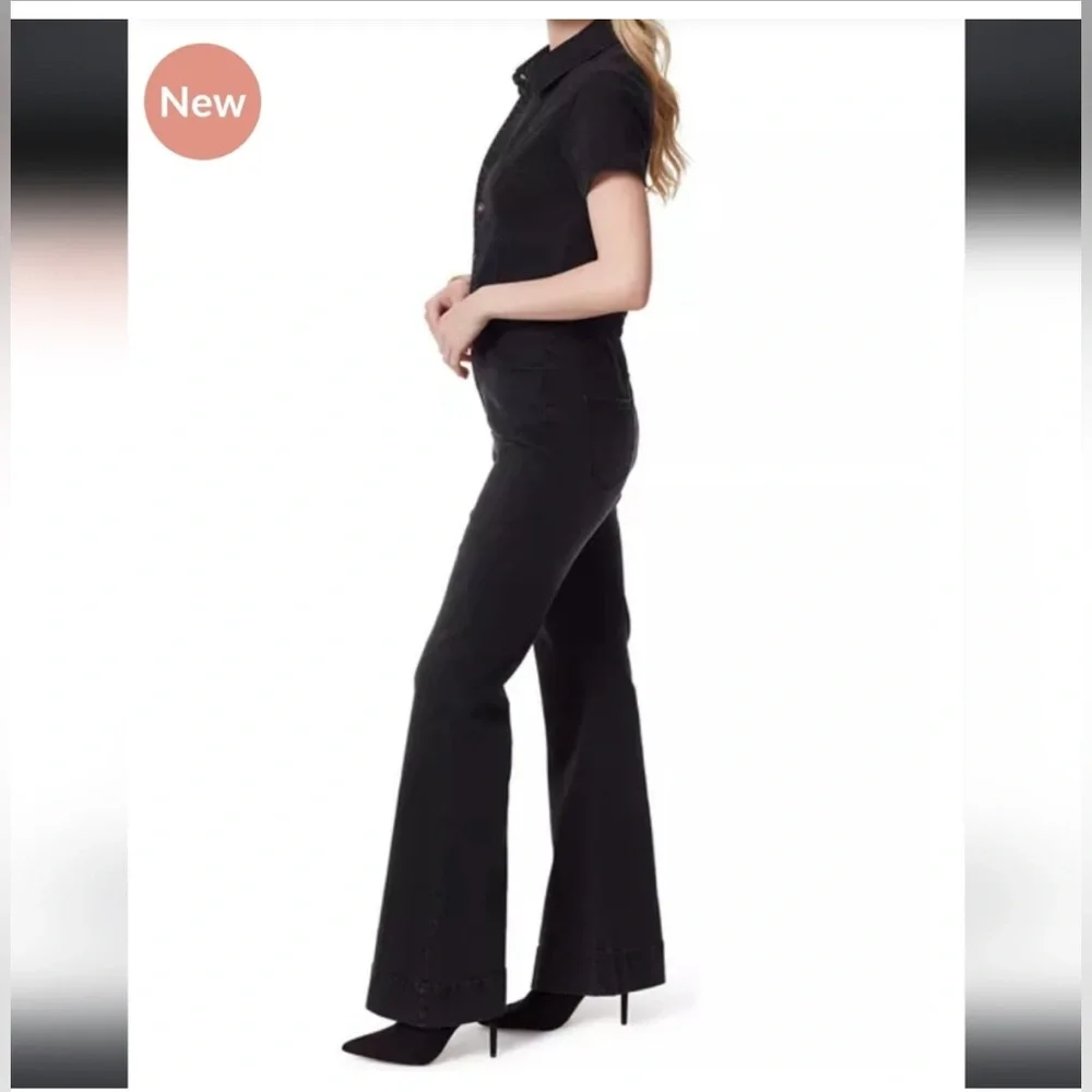 Jessica Simpson Cammie Denim Flare Jumpsuit - NWT - Picture 3 of 4